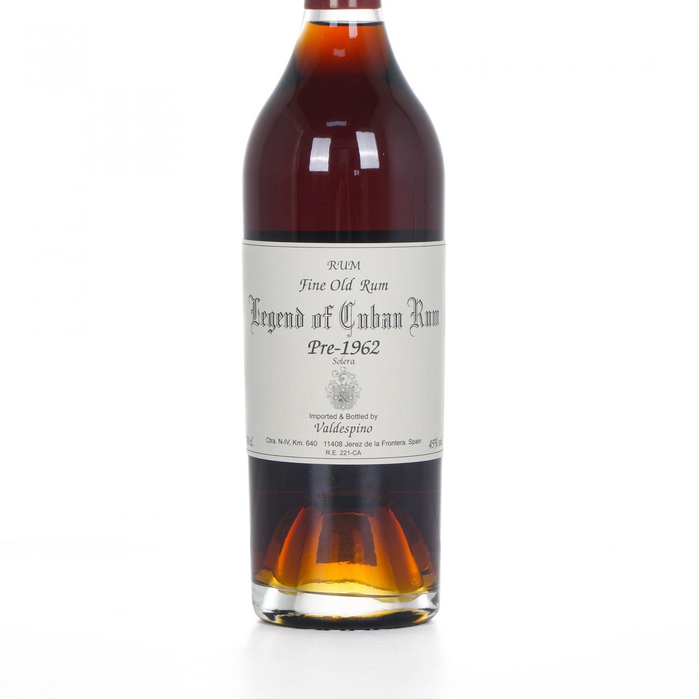 Valdespino Legend of Cuban Rum Pre-1962 朗姆酒 70cl