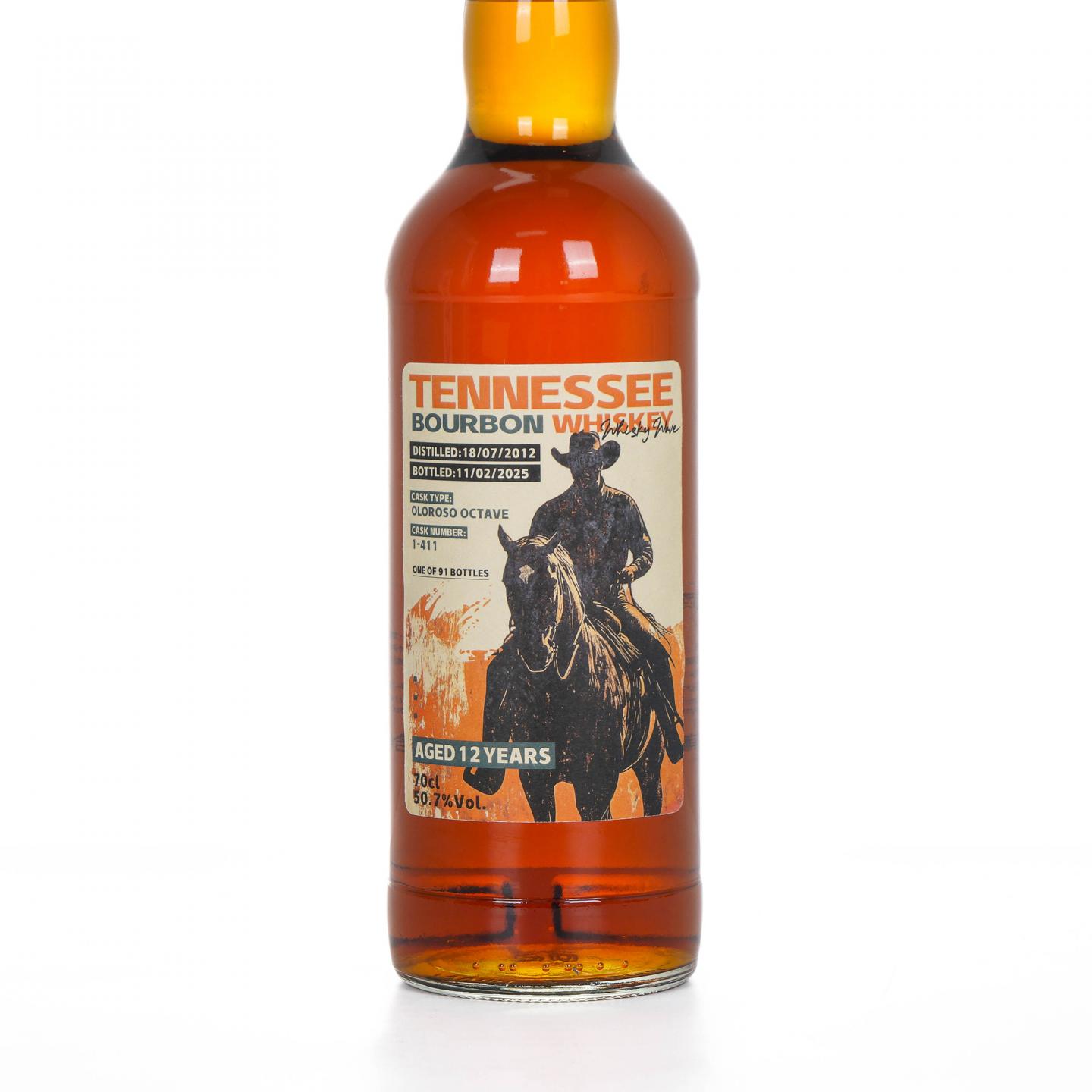 Tennessee 田纳西 12年 2012-2025 波本威士忌 700ml