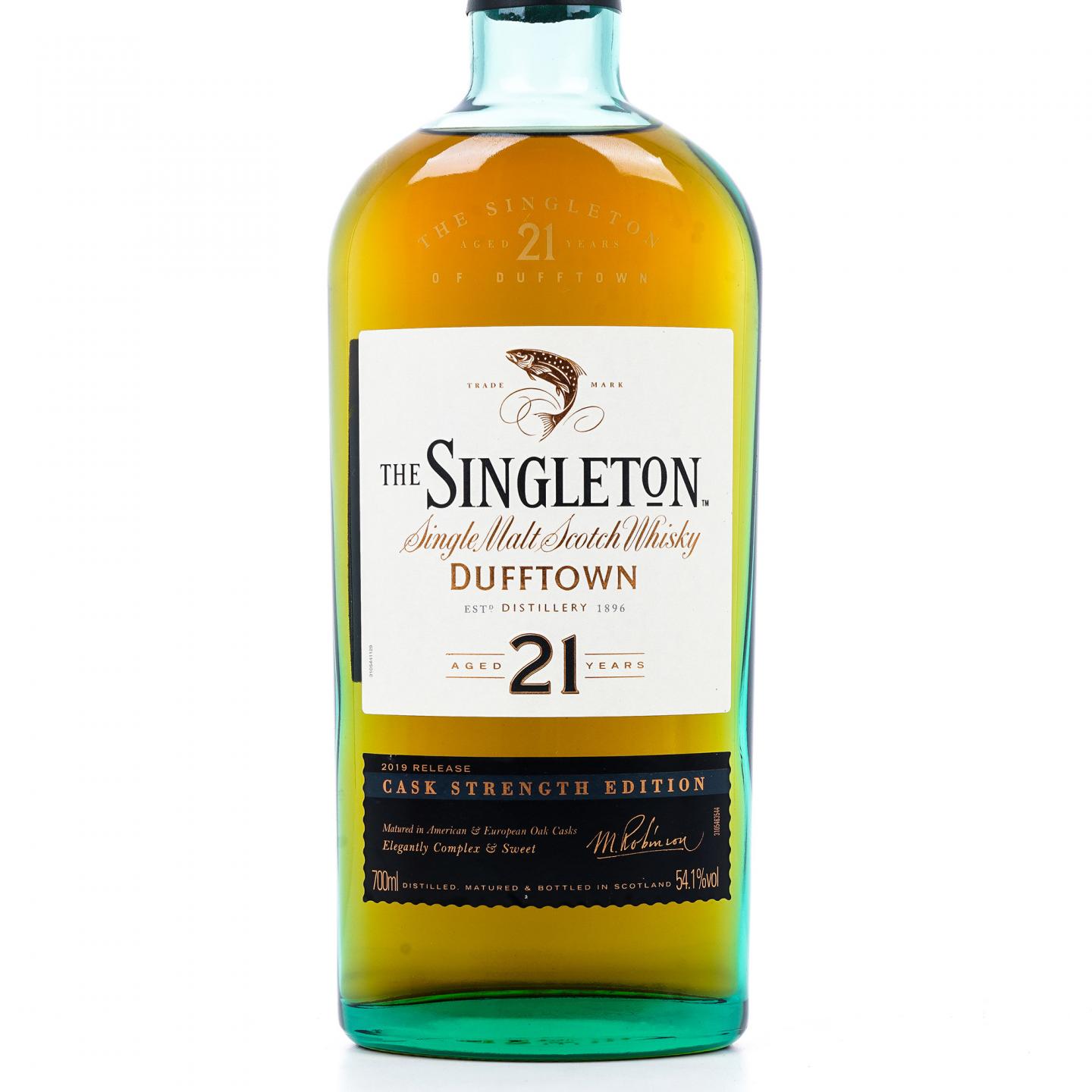 Dufftown 达夫镇 21年 苏格登 2019 桶强 行货