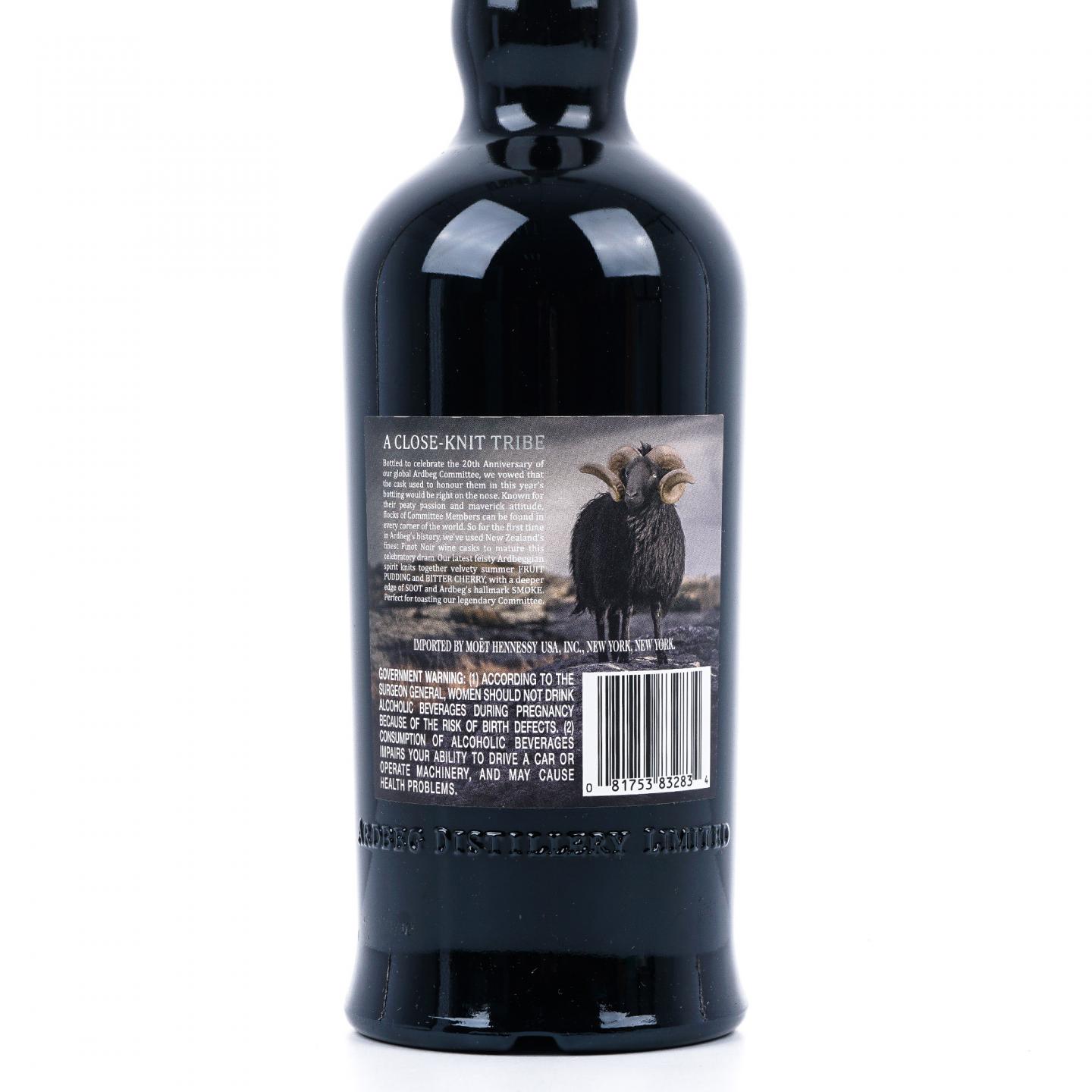 Ardbeg 阿贝 Blaaack 黑羊 2020 委员会20周年纪念 750ml