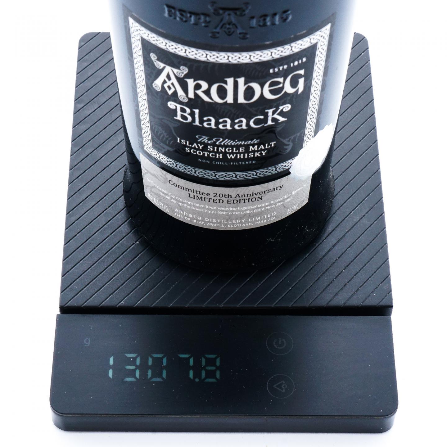 Ardbeg 阿贝 Blaaack 黑羊 2020 委员会20周年纪念 750ml