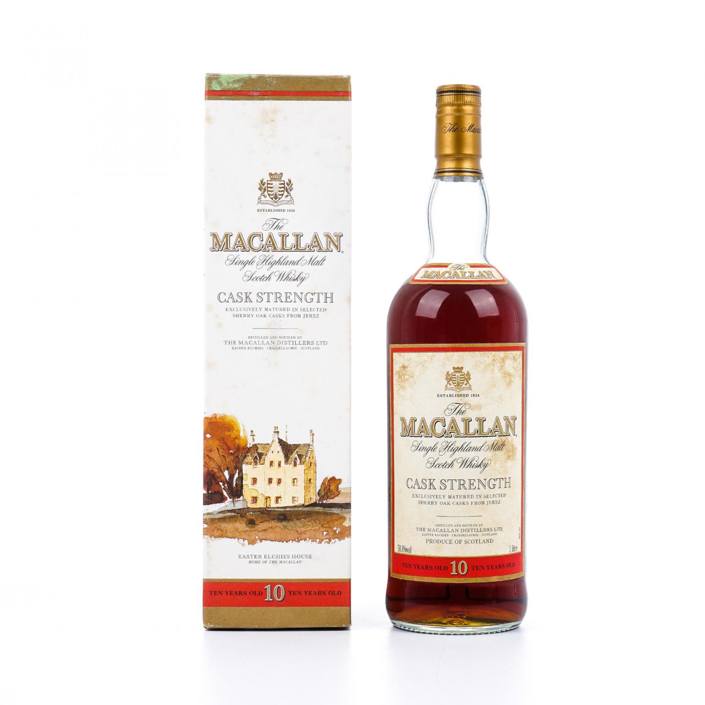 Macallan 麦卡伦 10年 桶强 1000ml 58.8%