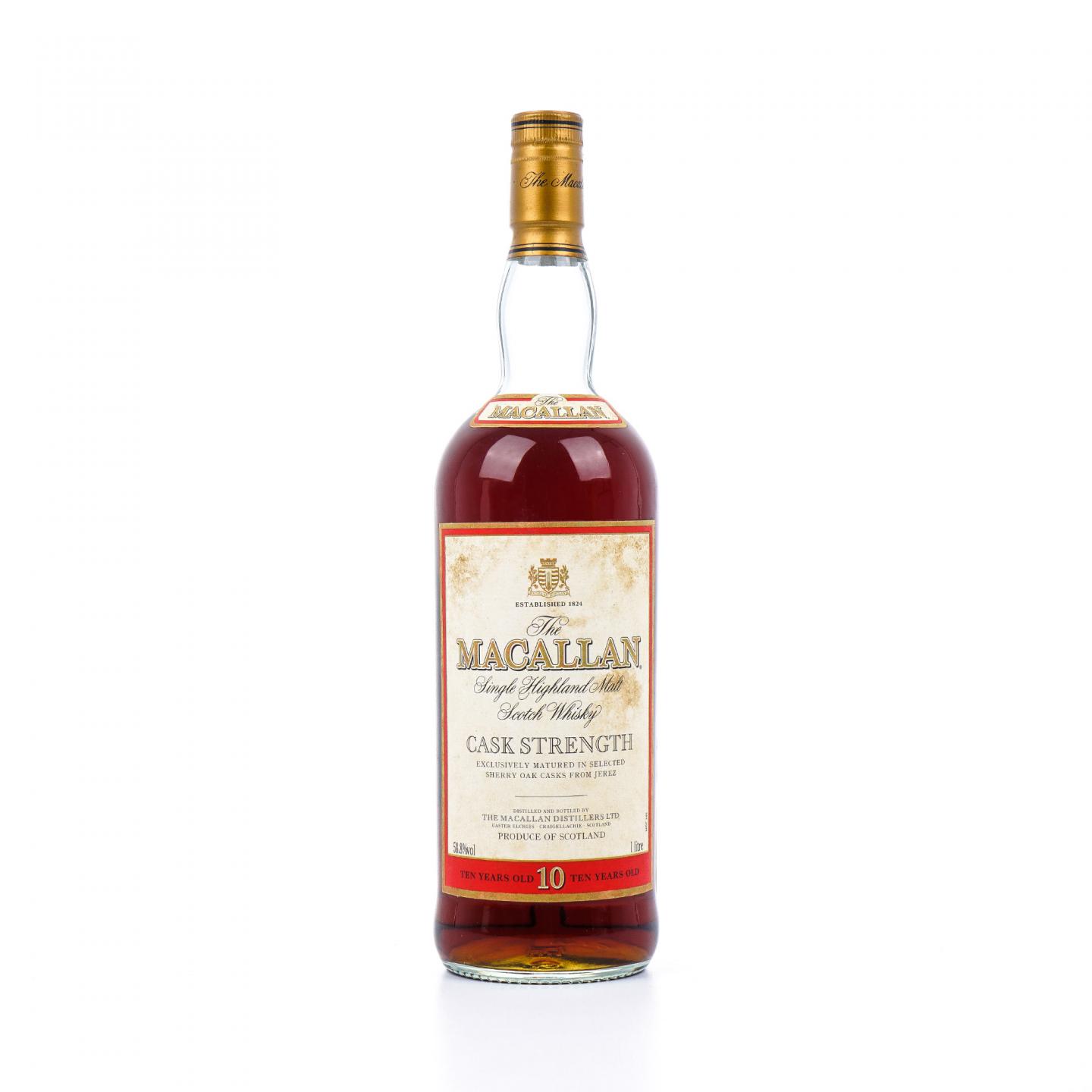 Macallan 麦卡伦 10年 桶强 1000ml 58.8%