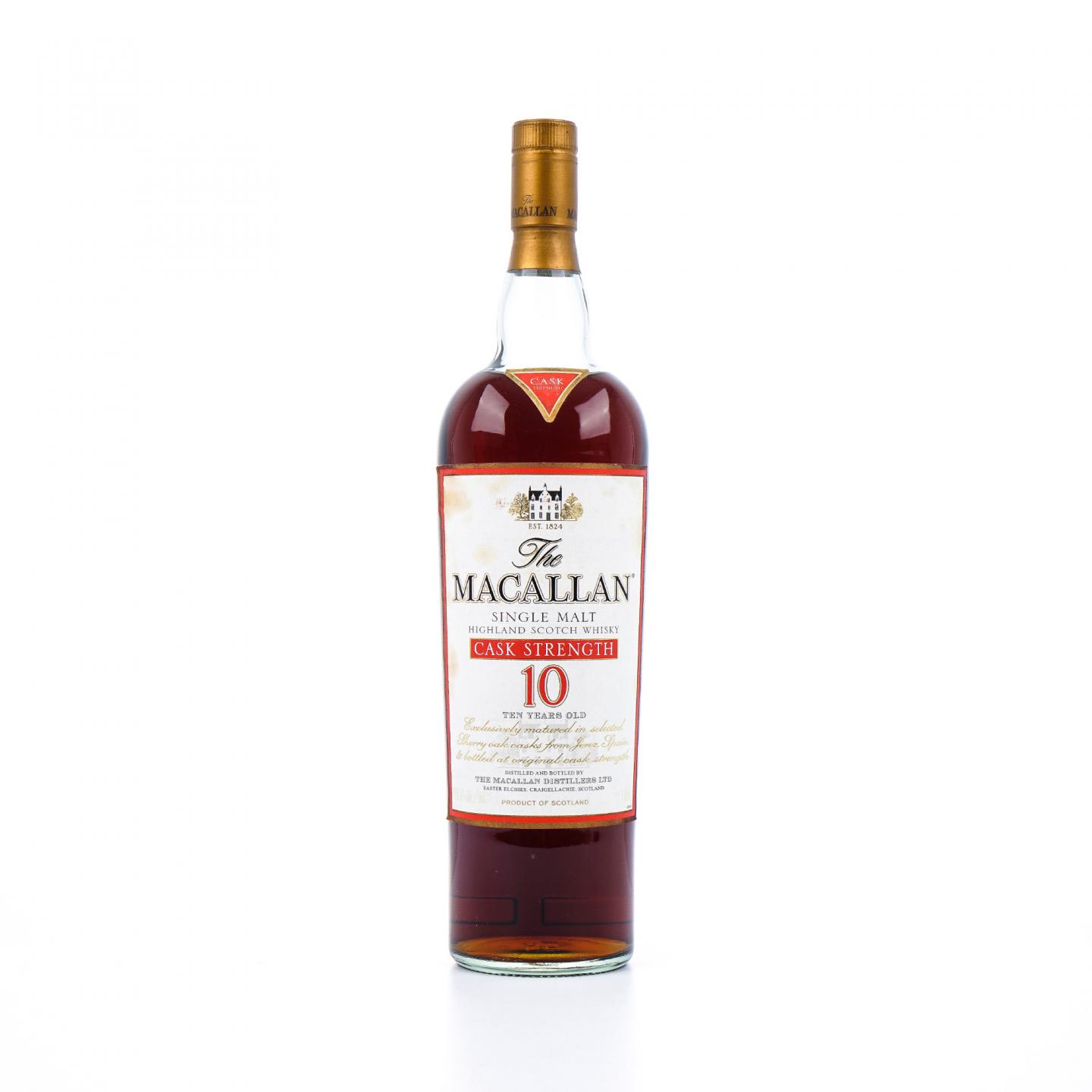 Macallan 麦卡伦 10年 桶强 1升装 58.6%
