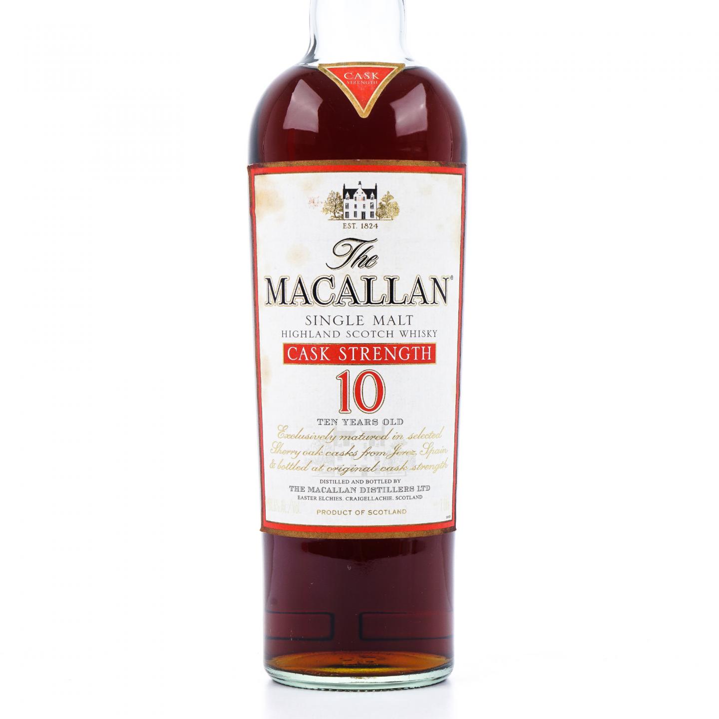 Macallan 麦卡伦 10年 桶强 1升装 58.6%