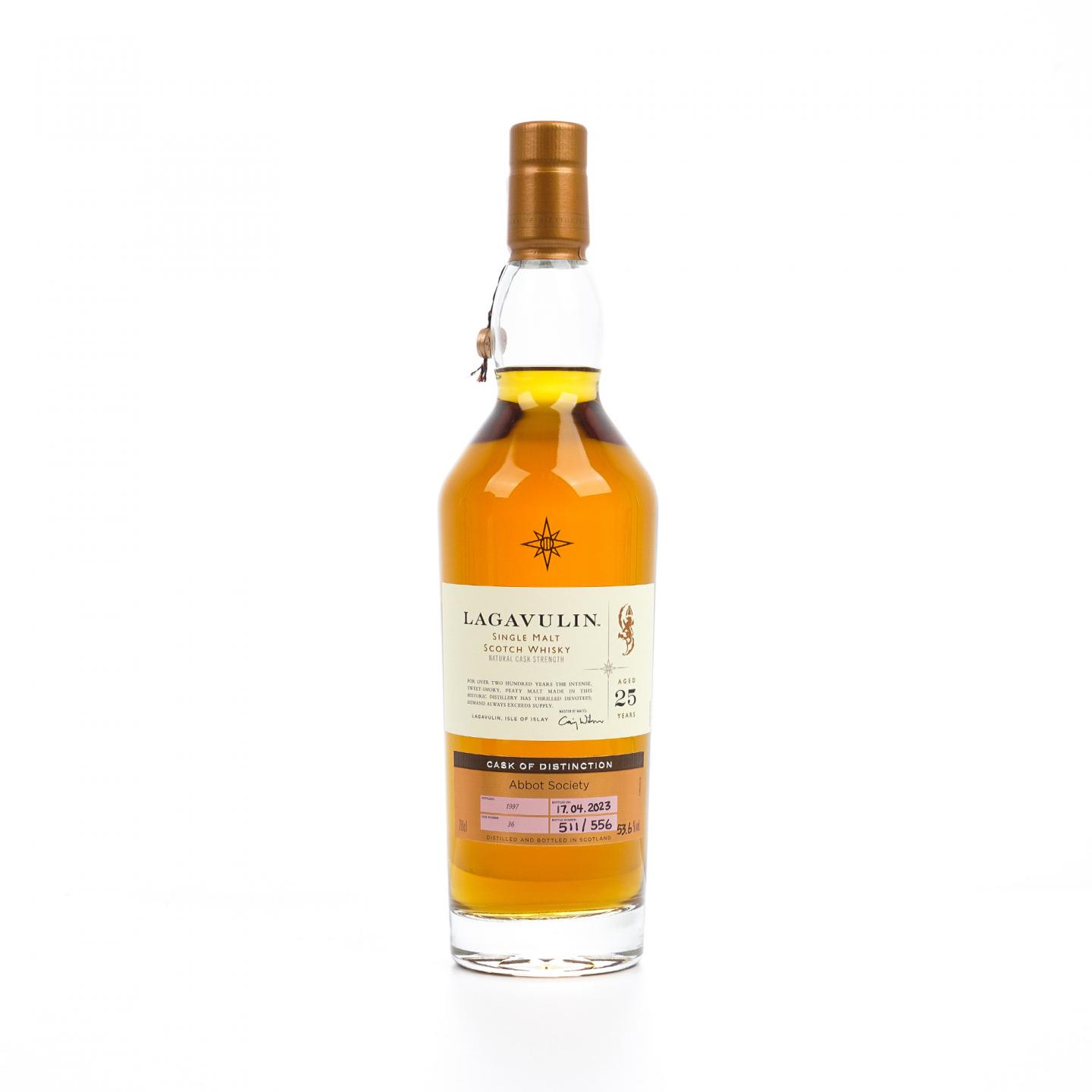 Lagavulin 乐加维林 25年 1997-2023 星星标