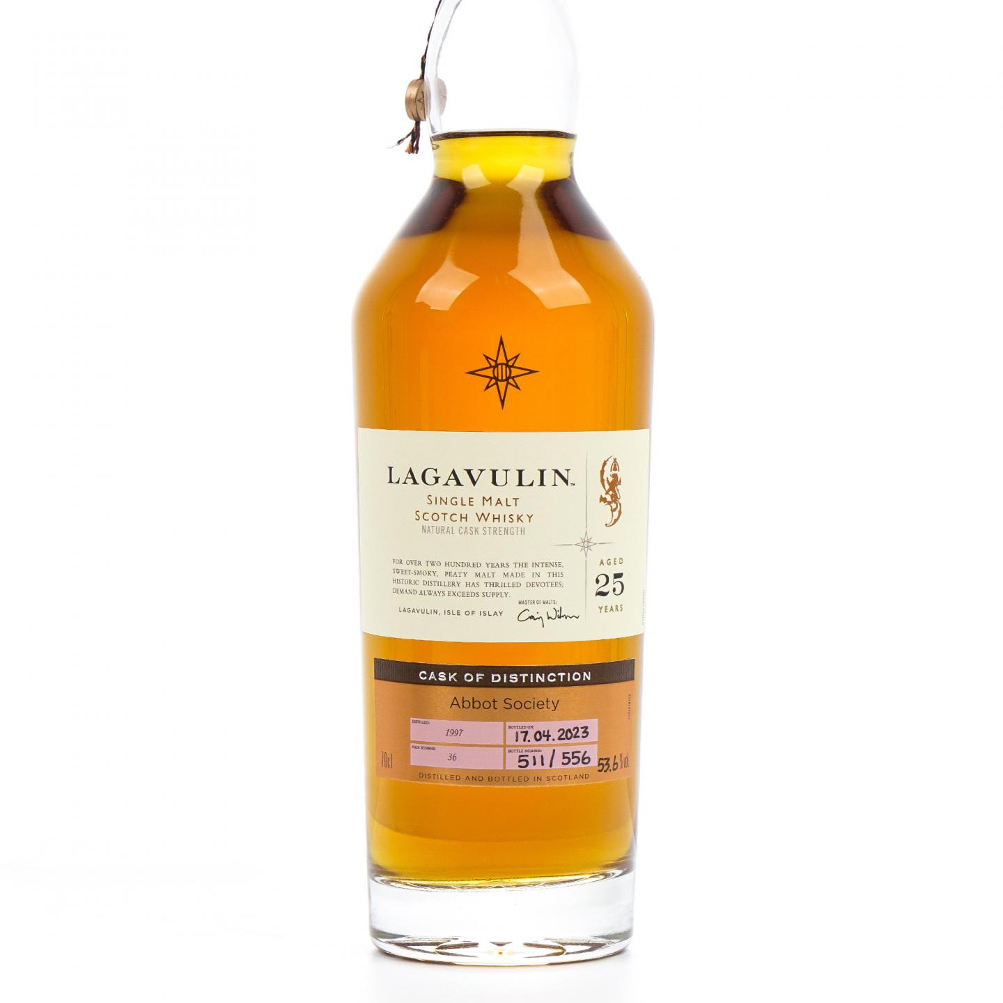 Lagavulin 乐加维林 25年 1997-2023 星星标