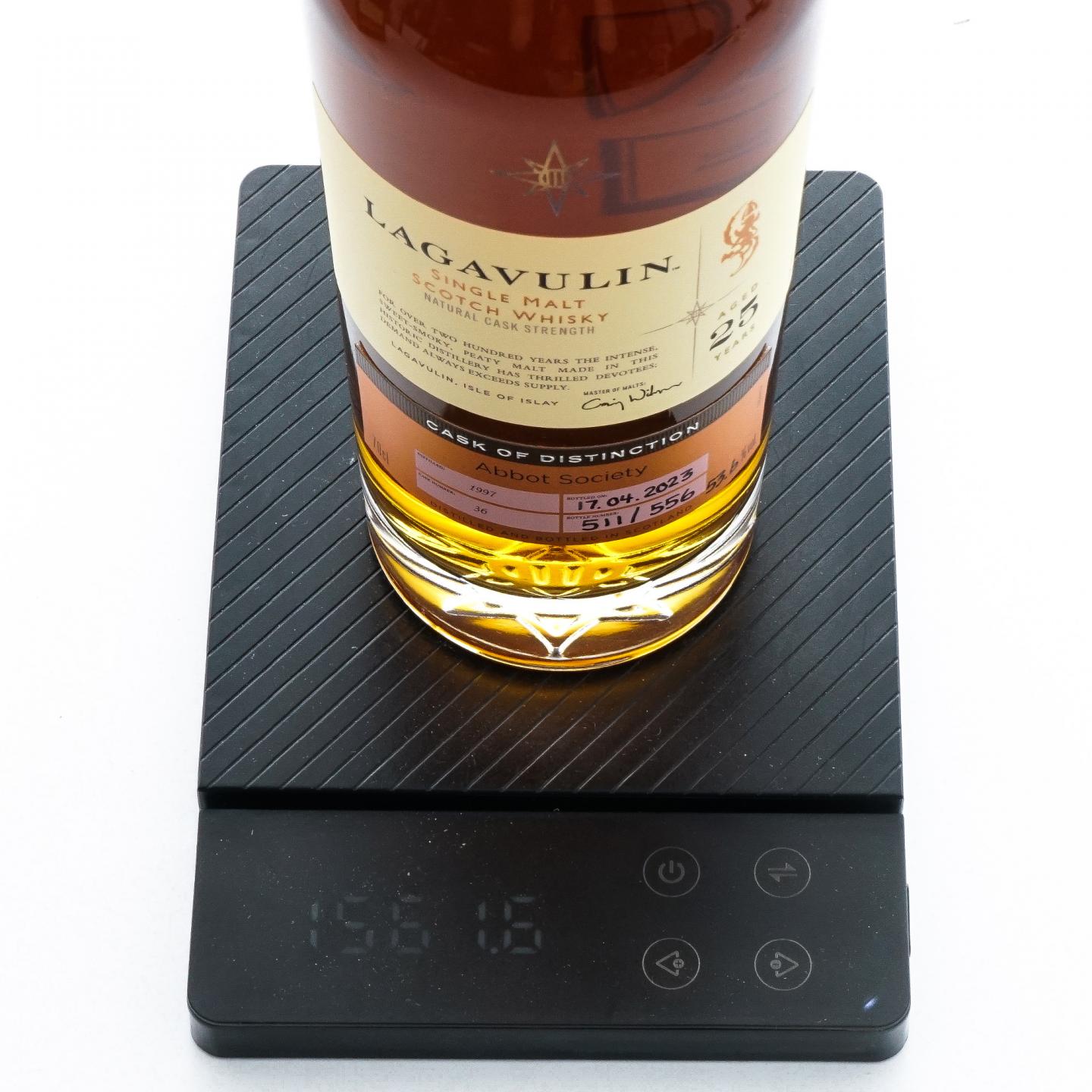 Lagavulin 乐加维林 25年 1997-2023 星星标