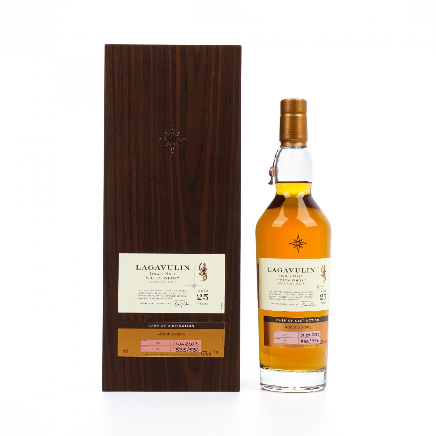 Lagavulin 乐加维林 25年 1997-2023 星星标 桶强