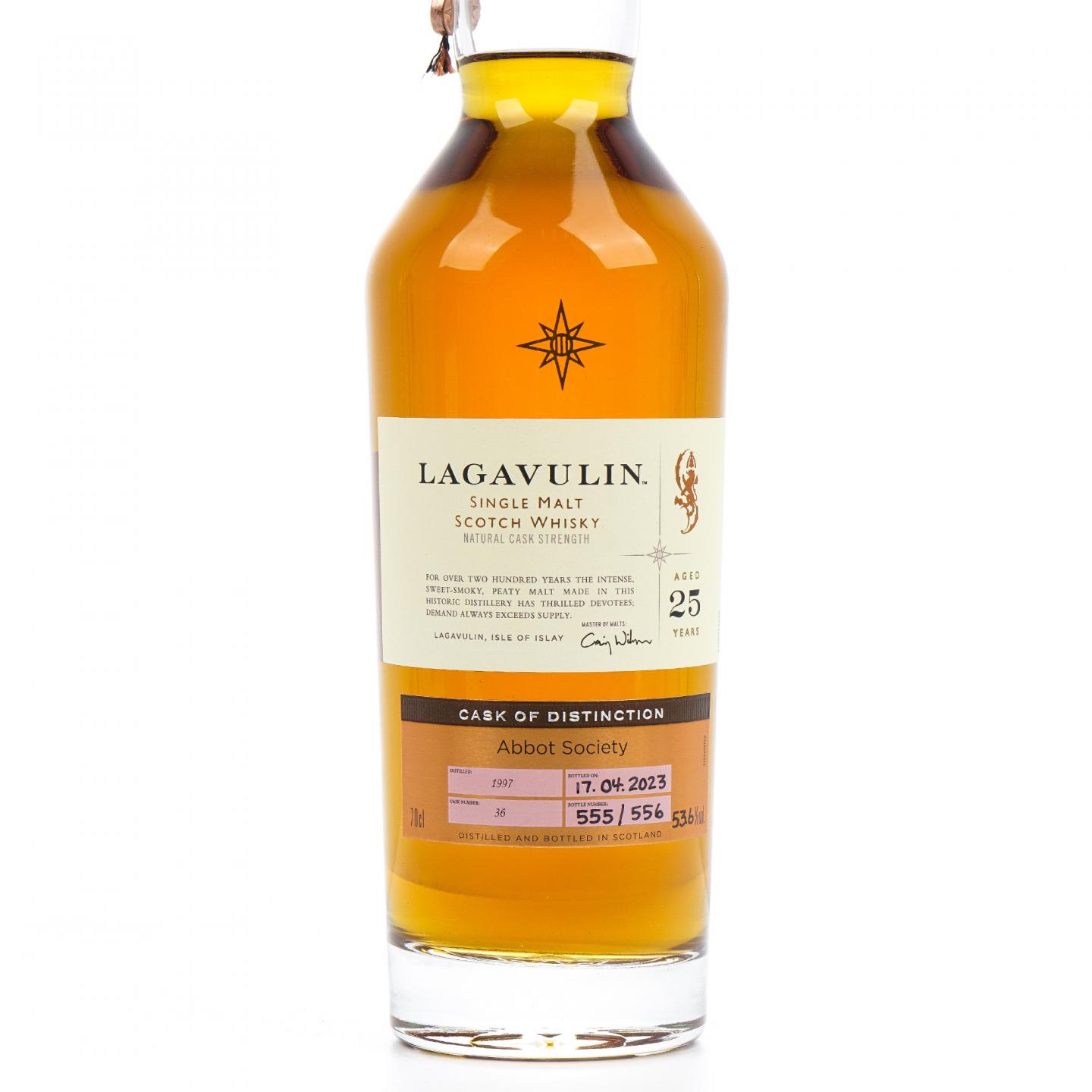 Lagavulin 乐加维林 25年 1997-2023 星星标 桶强