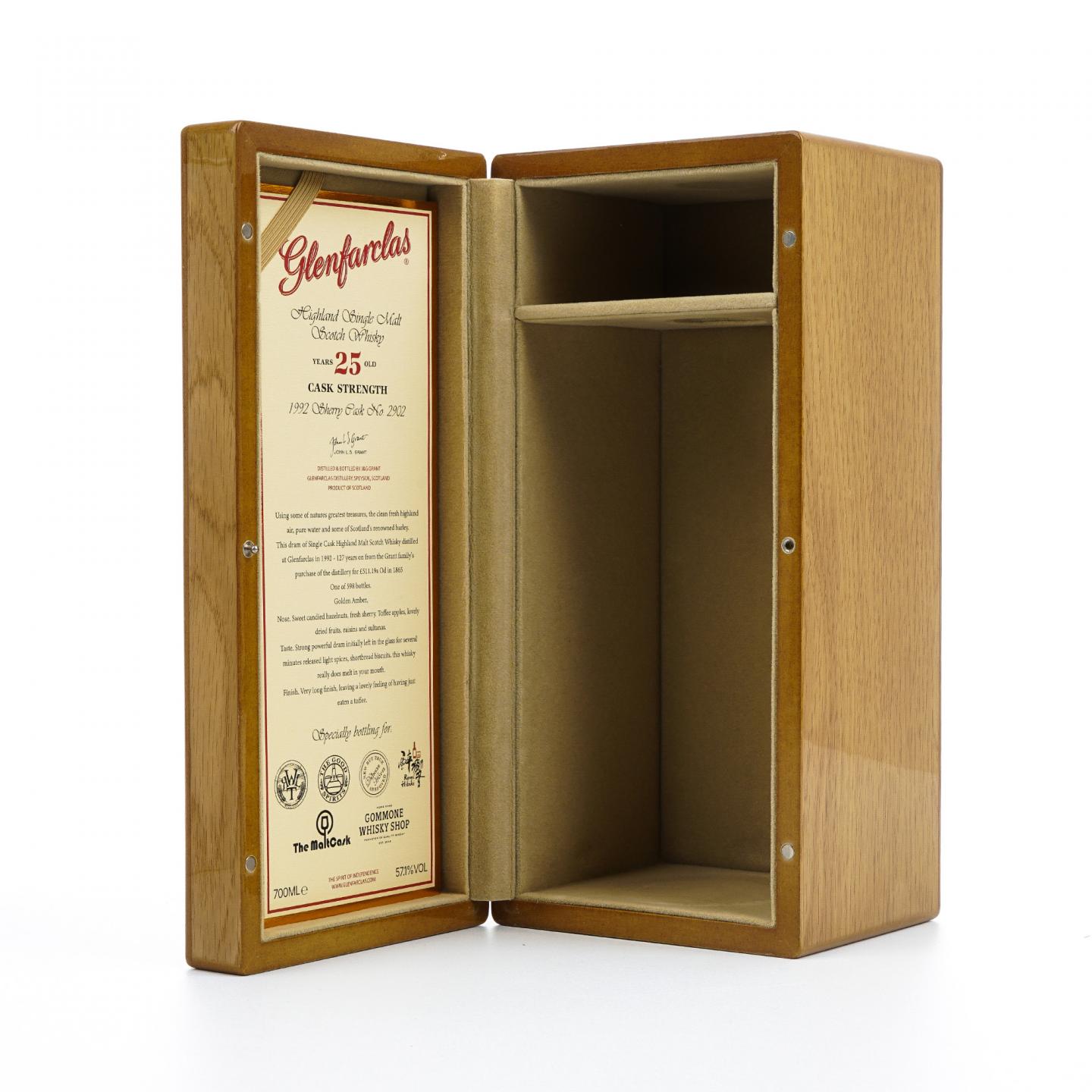 Glenfarclas 格兰花格 25年 1992 雪莉桶强 #2902