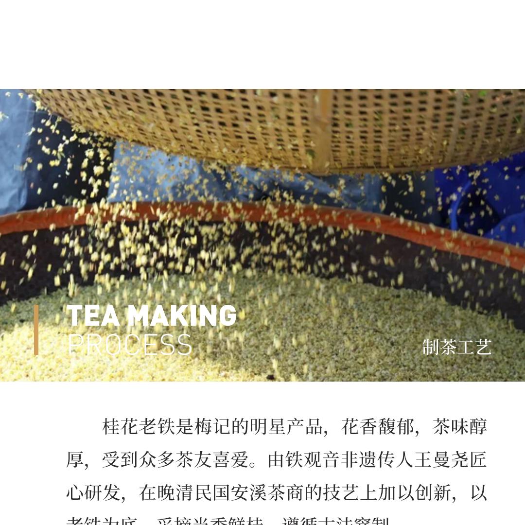 【花香清馥】梅记·知遇 桂花老铁陈年铁观音老乌龙茶