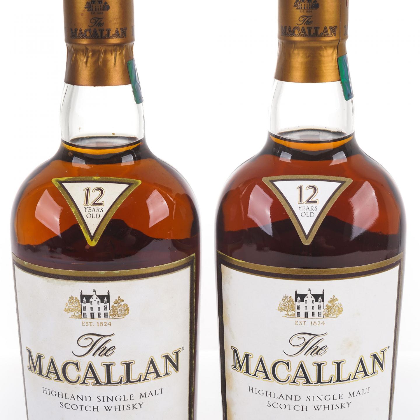 Macallan 麦卡伦 12年 雪莉桶 2支组