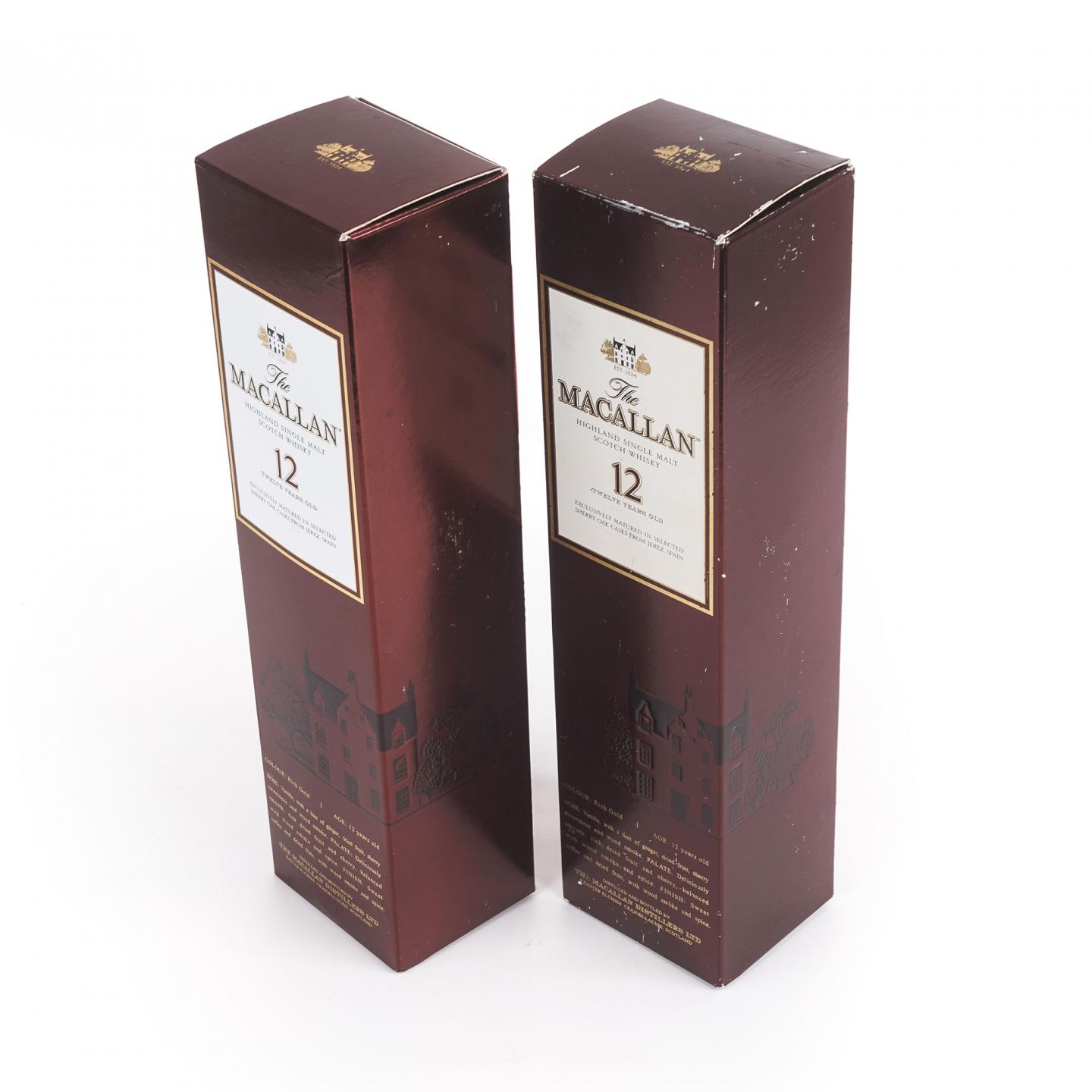 Macallan 麦卡伦 12年 雪莉桶 2支组