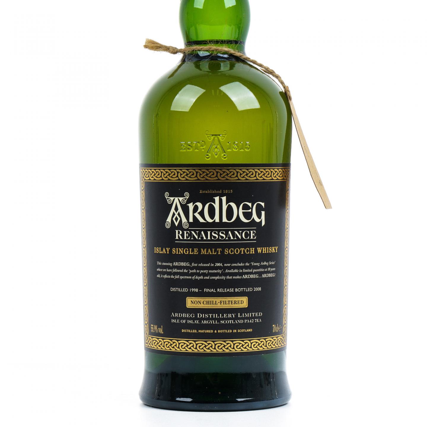 Ardbeg 阿贝 1998-2008 文艺复兴 Renaissance