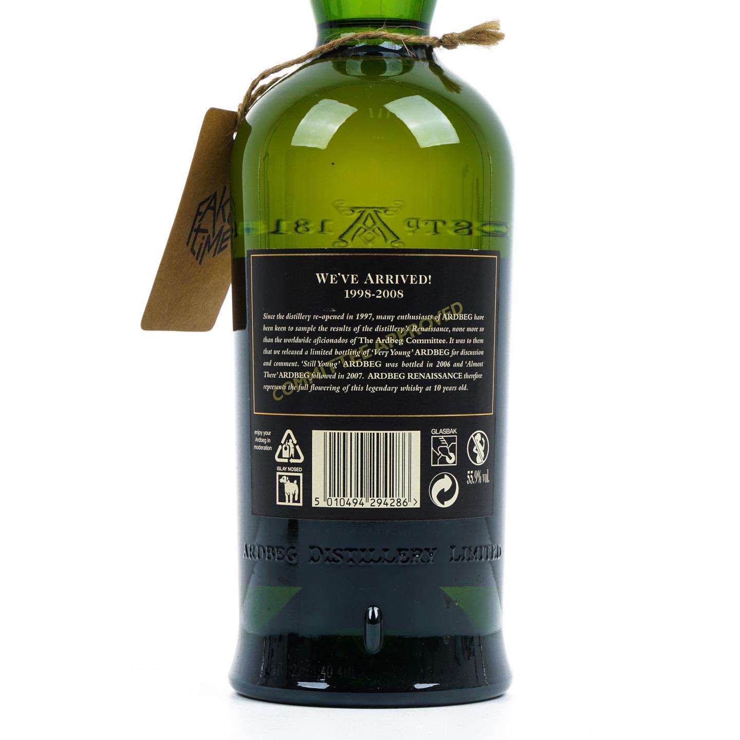 Ardbeg 阿贝 1998-2008 文艺复兴 Renaissance