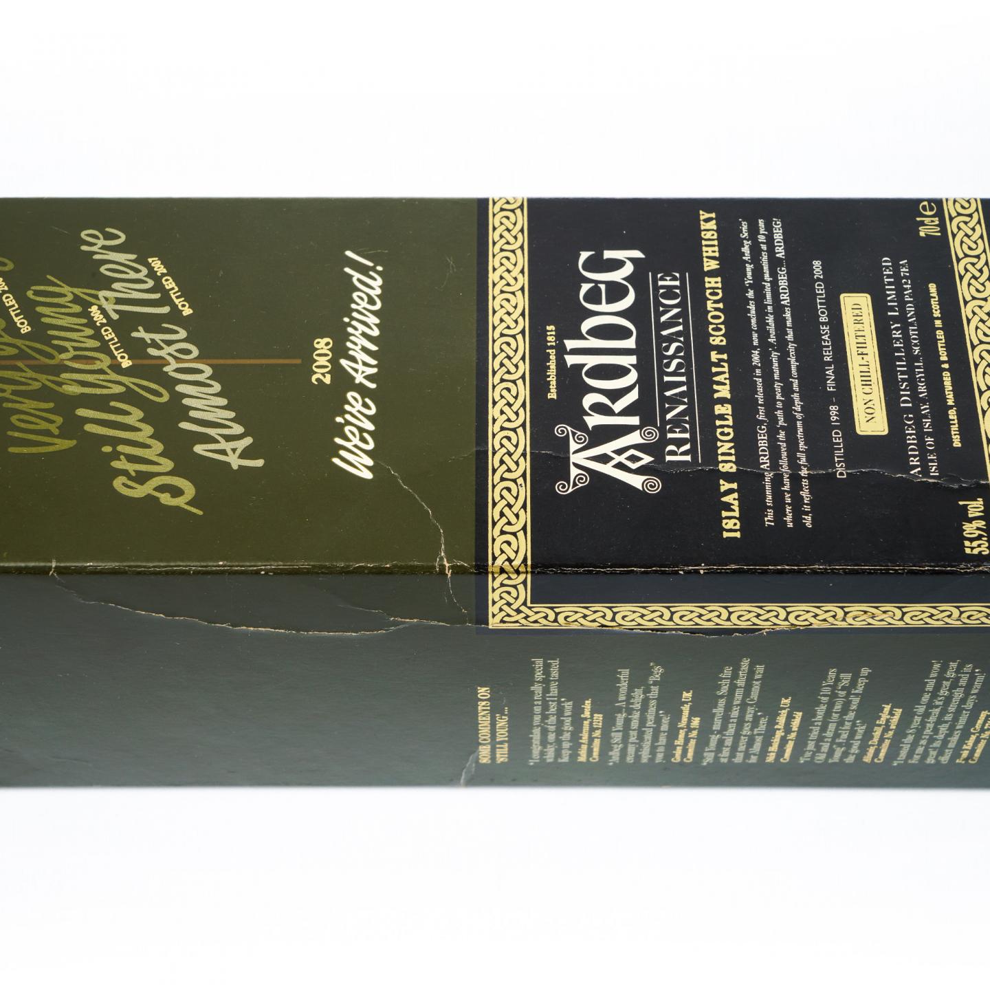 Ardbeg 阿贝 1998-2008 文艺复兴 Renaissance