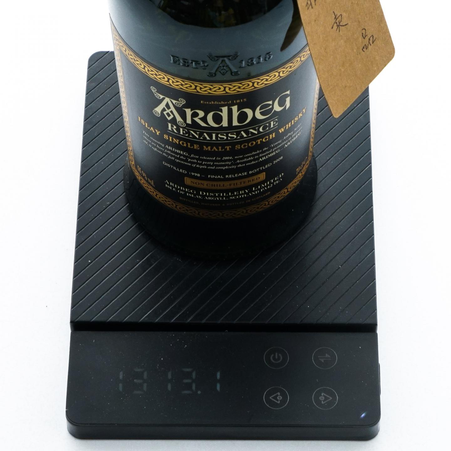 Ardbeg 阿贝 1998-2008 文艺复兴 Renaissance