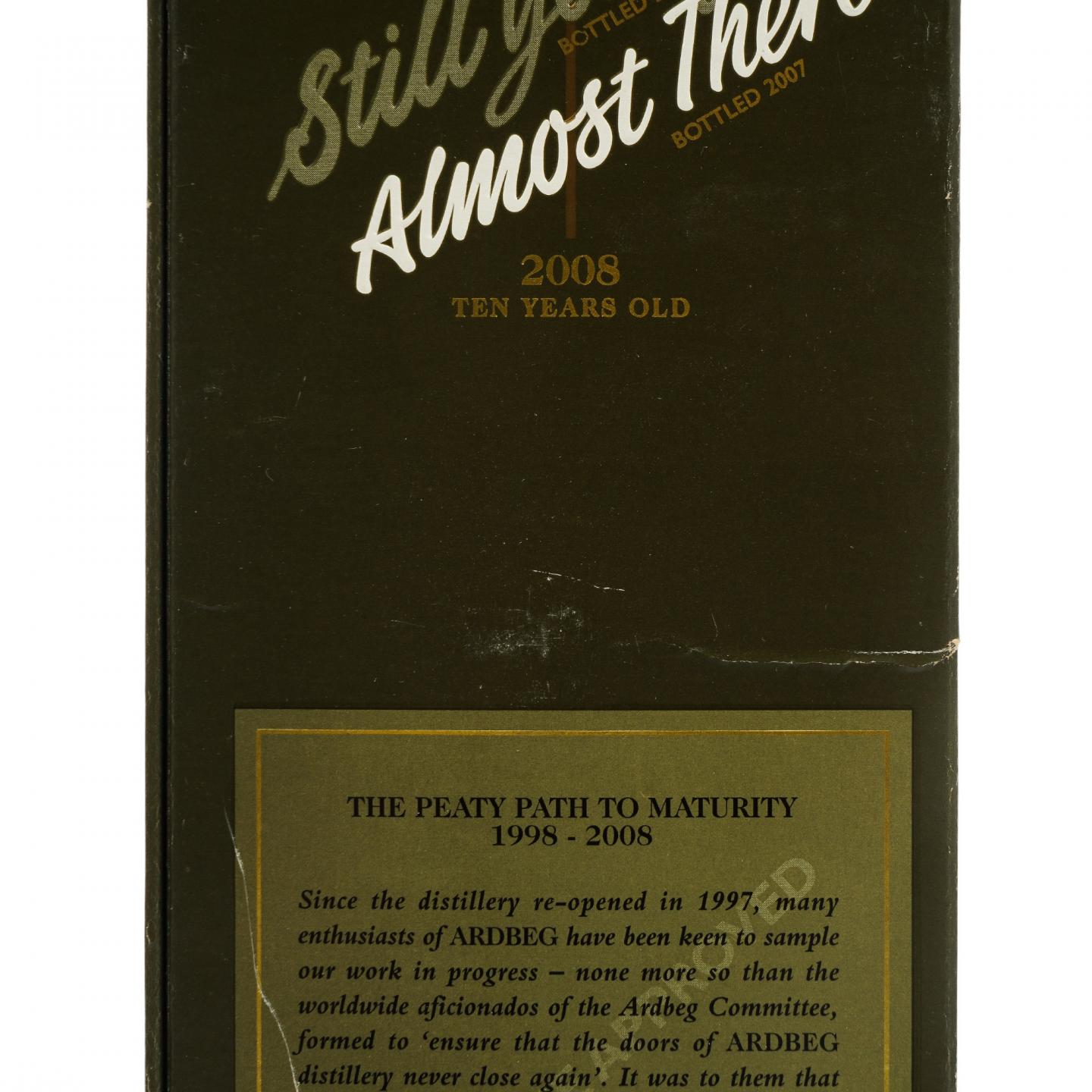 Ardbeg 阿贝 1998 泥煤熟成之路 4支组