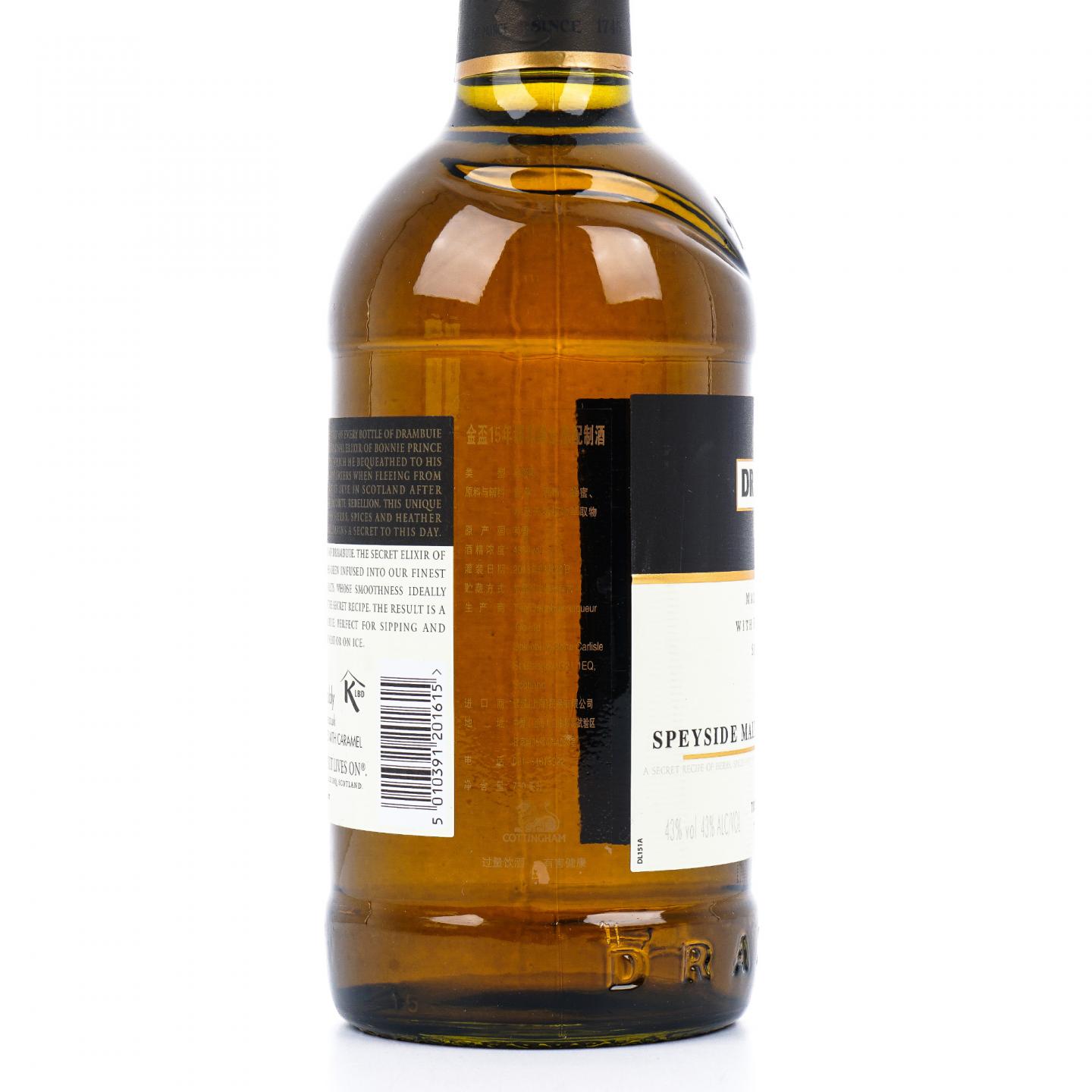 Drambuie 杜林标 15年 威士忌利口酒 盒装 750ml 43%Vol.