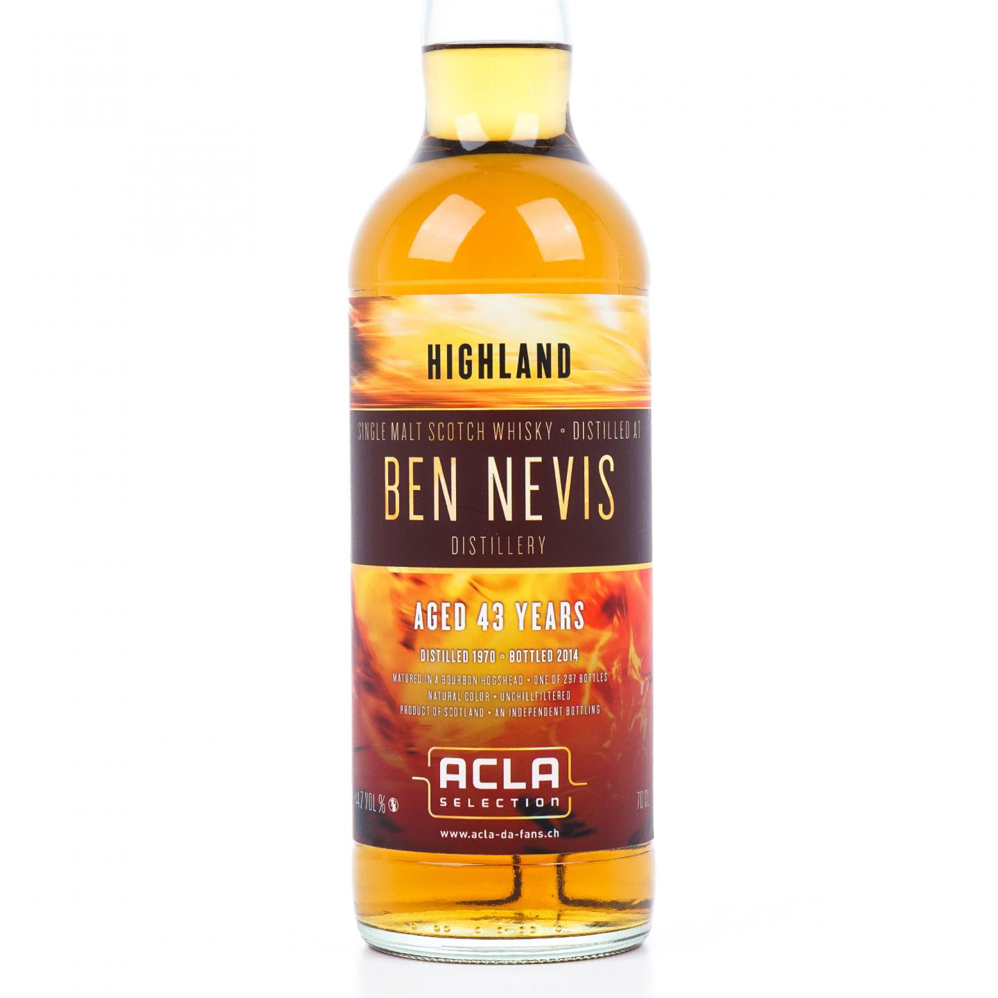 Ben Nevis 本尼维斯 43年 1970-2014 AdF 700ml