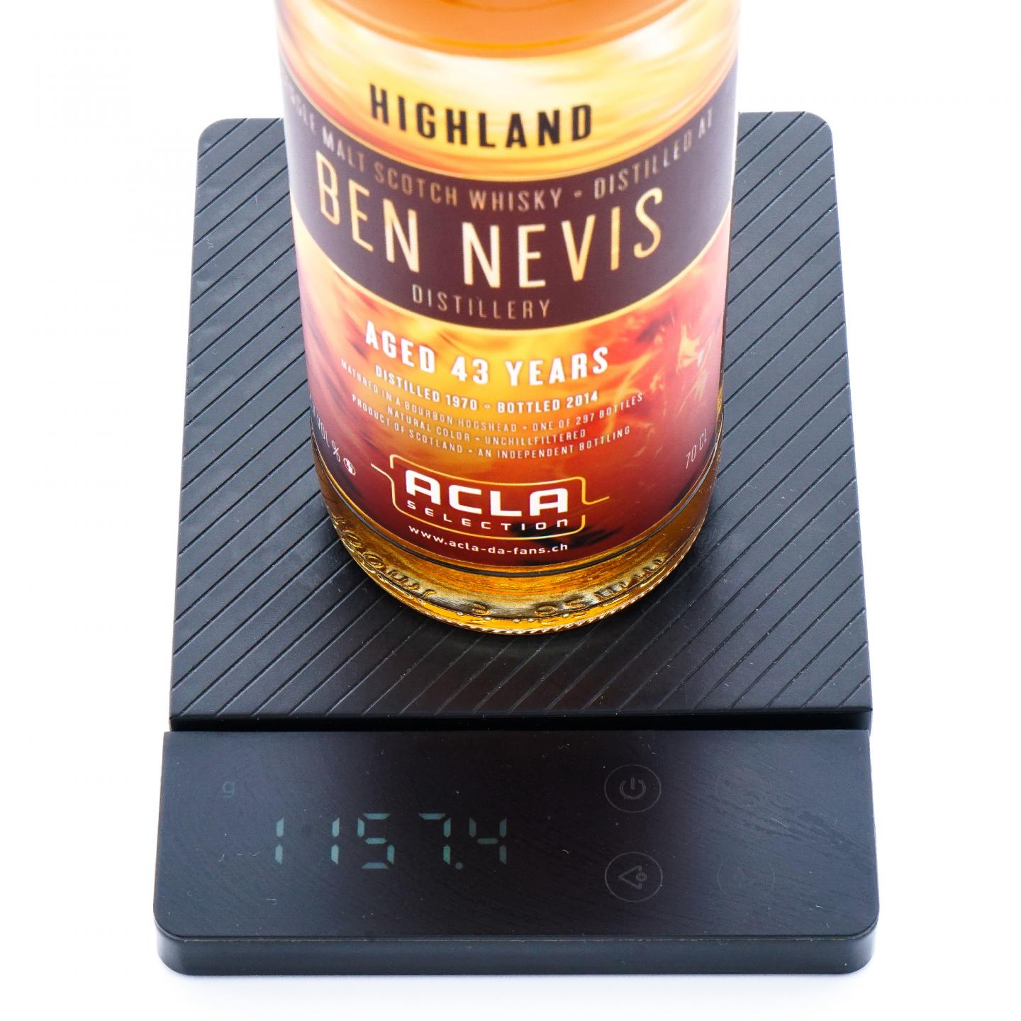 Ben Nevis 本尼维斯 43年 1970-2014 AdF 700ml