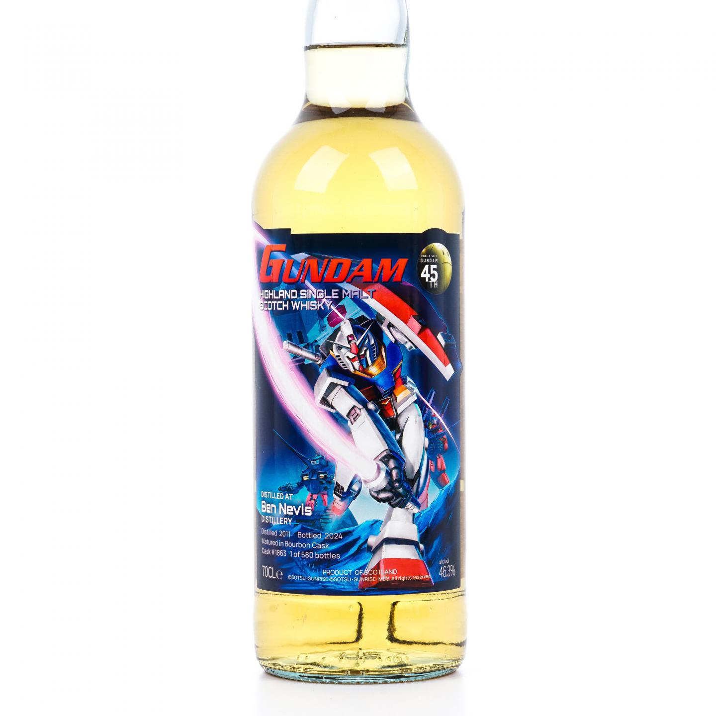 Ben Nevis 本尼维斯 2011-2024 波本桶#1863 高达45周年纪念