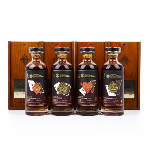Glenallachie 格兰纳里奇 13年 2008-2022 扑克牌系列 4瓶组 行货
