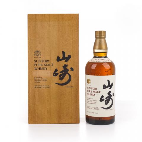 山崎 金狮标 Pure Malt 特级 木盒 760ml