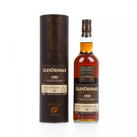 Glendronach 格兰多纳 26年 1993-2020 雪莉桶#5962