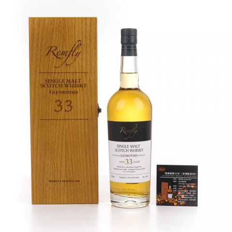 Glenrothes 格兰路思 33年 1988-2022 单桶 Remfly