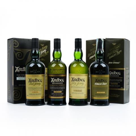 Ardbeg 阿贝 1998 泥煤熟成之路 4支组