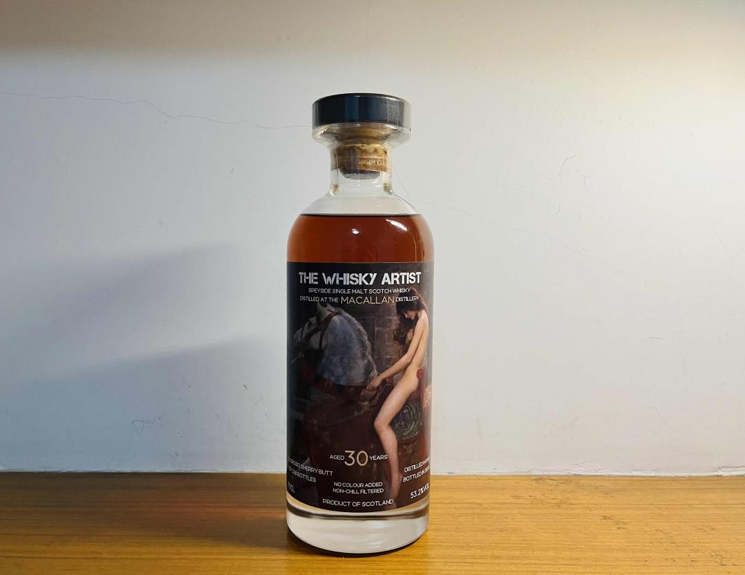 麦卡伦1993-2024 30年「戈黛娃夫人」OLOROSO雪莉桶单桶单一麦芽威士忌