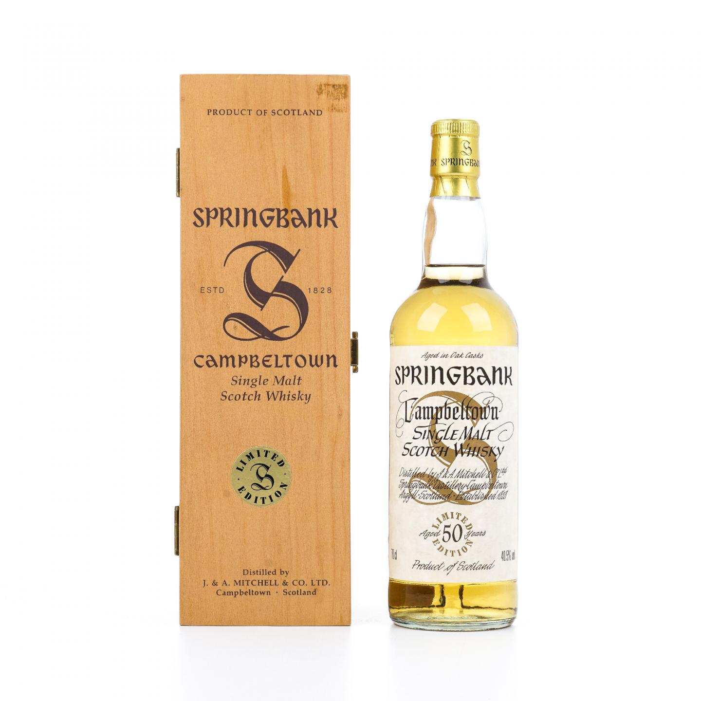 Springbank 云顶 50年 千禧年系列 限量版
