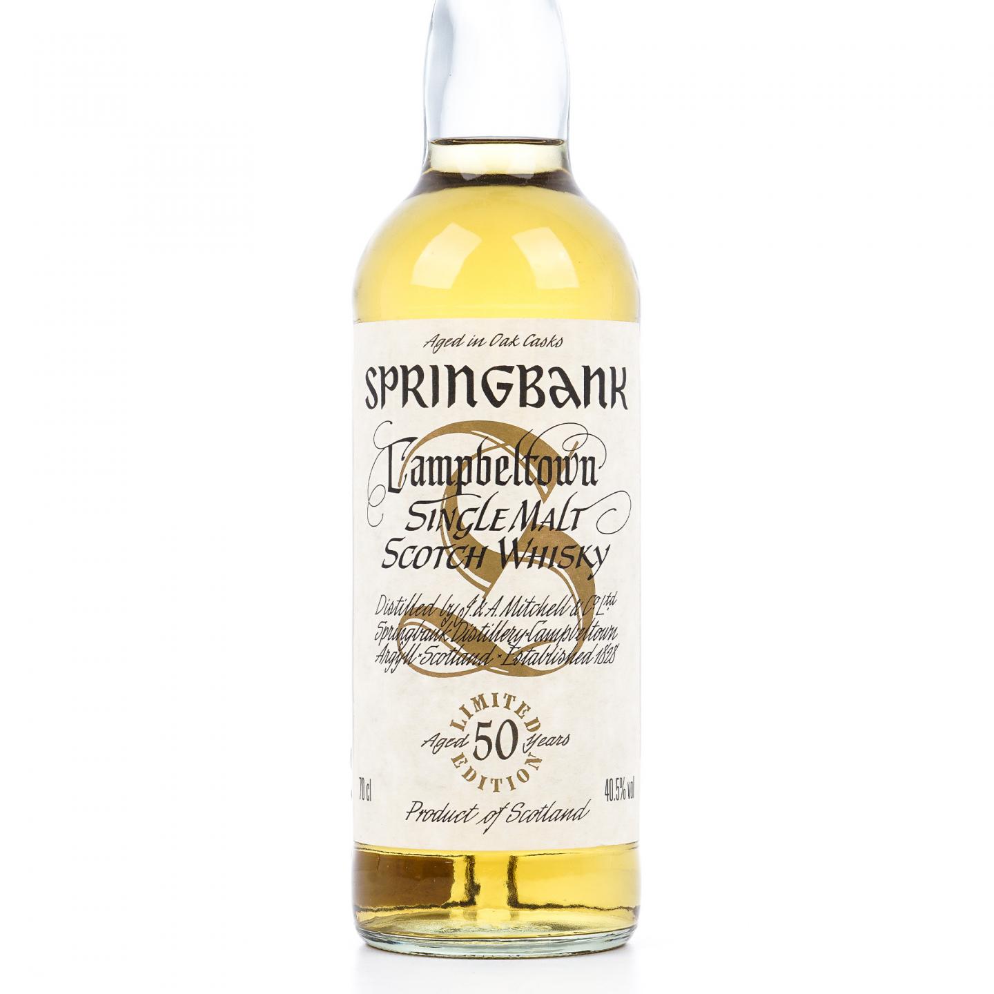 Springbank 云顶 50年 千禧年系列 限量版