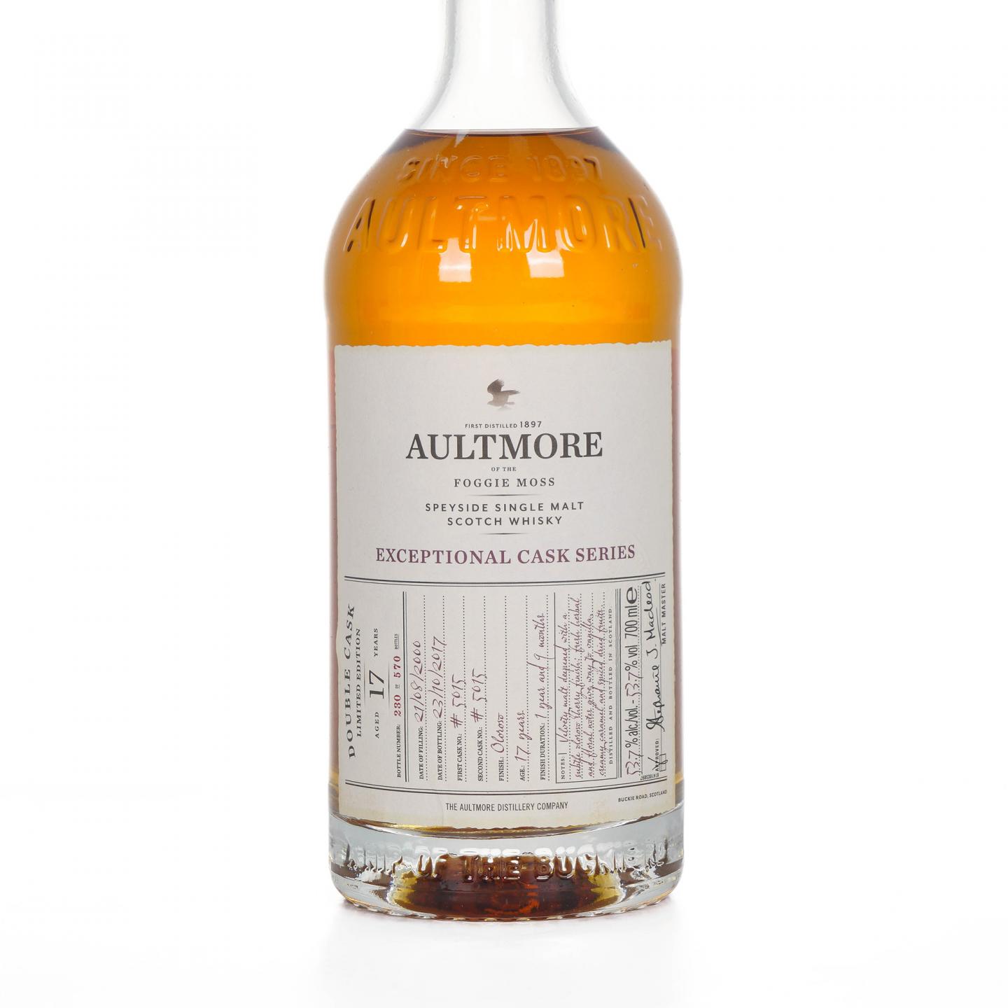 Aultmore 欧摩 17年 2000-2017 雪莉桶后熟#5015