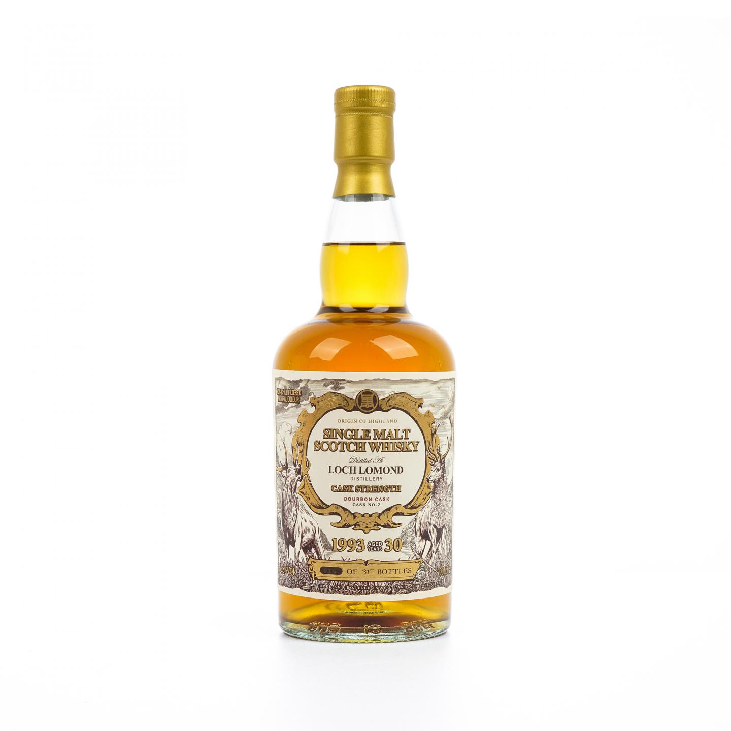 Loch Lomond 罗曼湖 30年 1993-2023 波本单桶桶强 行货