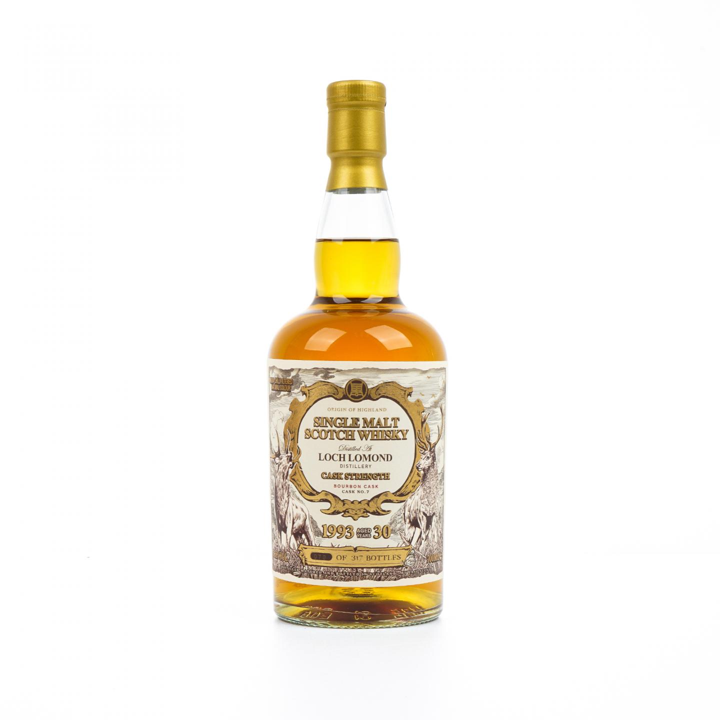 Loch Lomond 罗曼湖 30年 1993-2023 波本单桶桶强 行货 56.8%Vol.