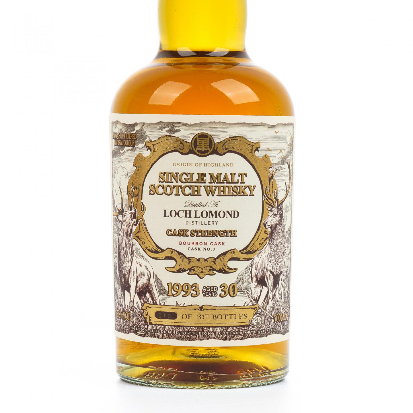 Loch Lomond 罗曼湖 30年 1993-2023 波本单桶桶强 行货 56.8%Vol.