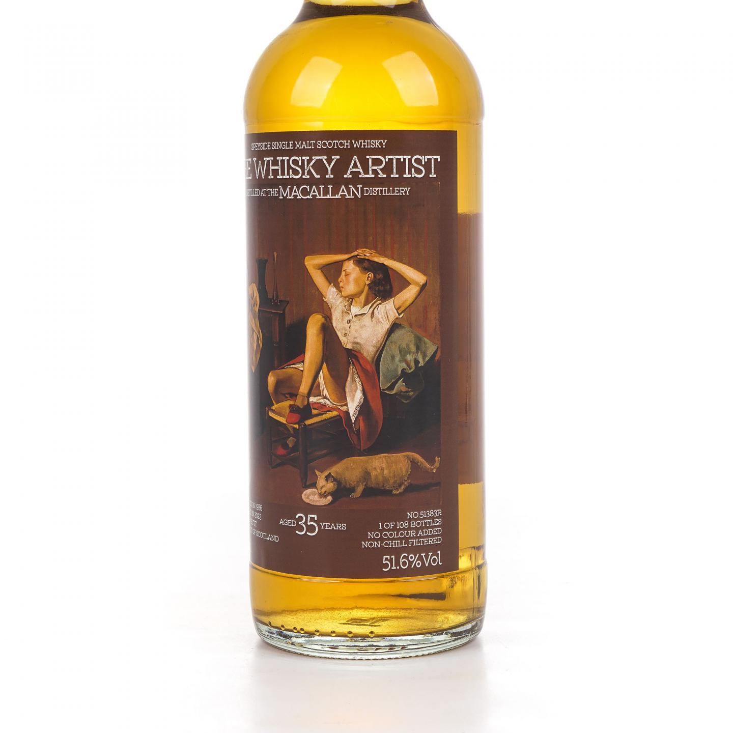 Macallan 麦卡伦 35年 1986-2022 雪莉桶#51383R 700ml
