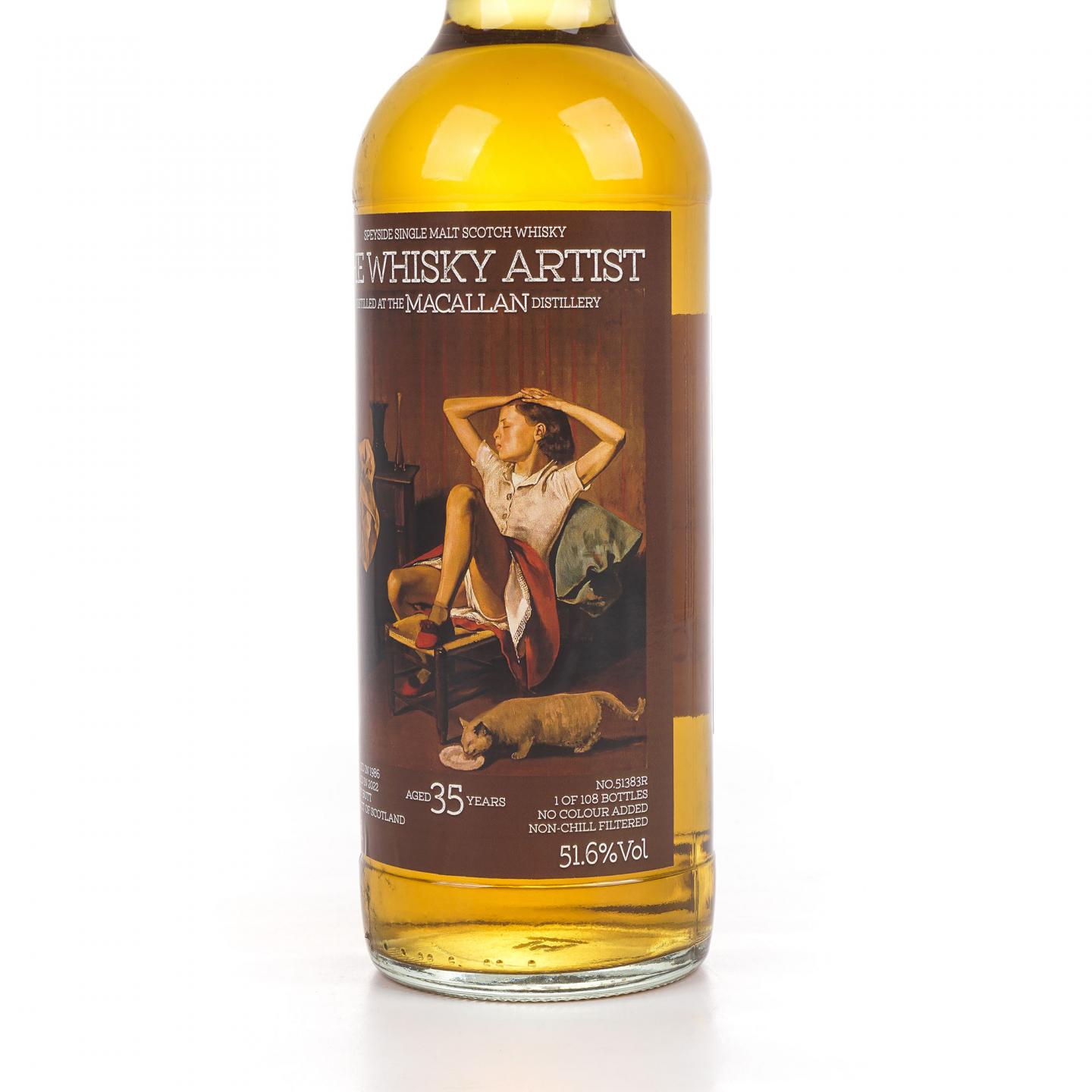 Macallan 麦卡伦 35年 1986-2022 雪莉桶#51383R 51.6%Vol.