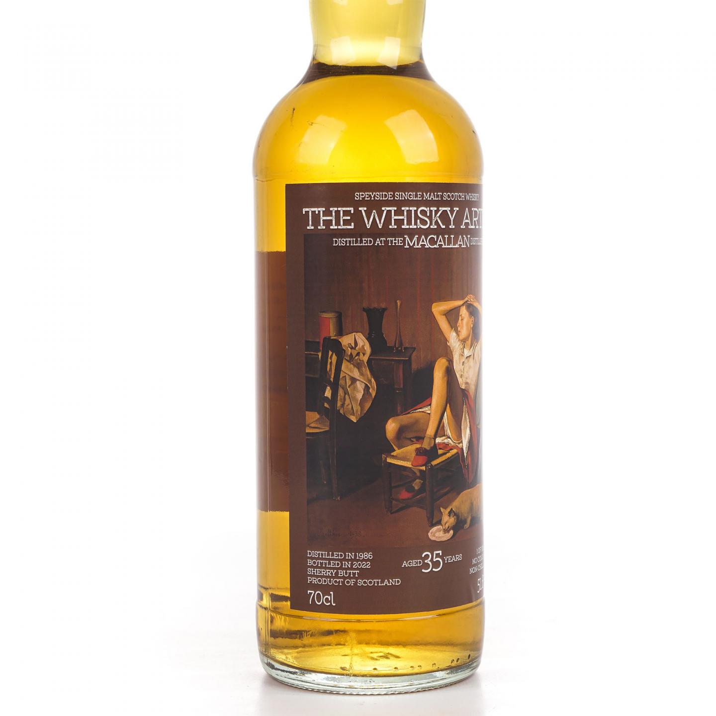 Macallan 麦卡伦 35年 1986-2022 雪莉桶#51383R 51.6%Vol.