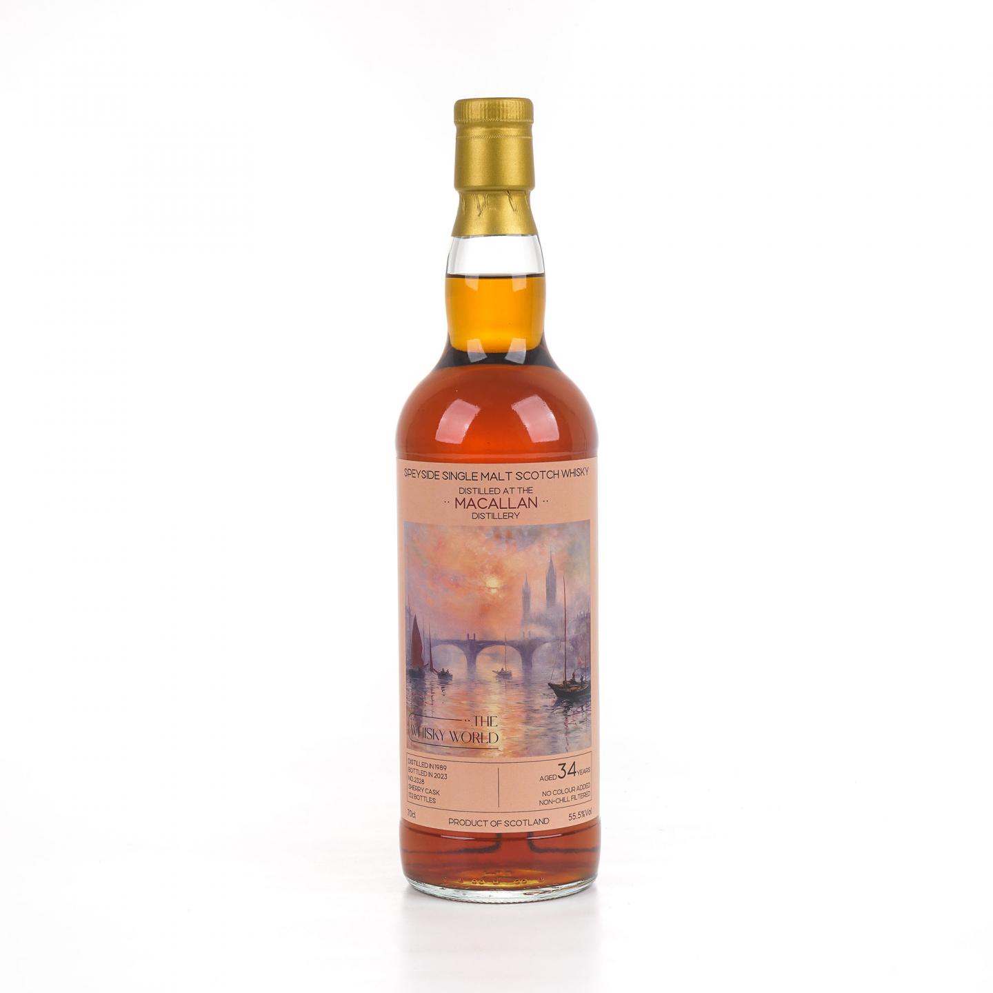 Macallan 麦卡伦 34年 1989-2023 雪莉桶#2328