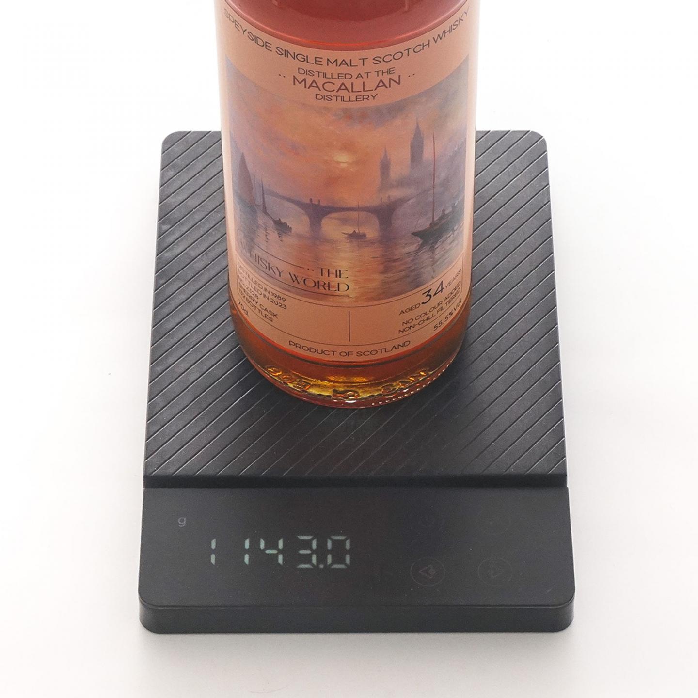 Macallan 麦卡伦 34年 1989-2023 雪莉桶#2328