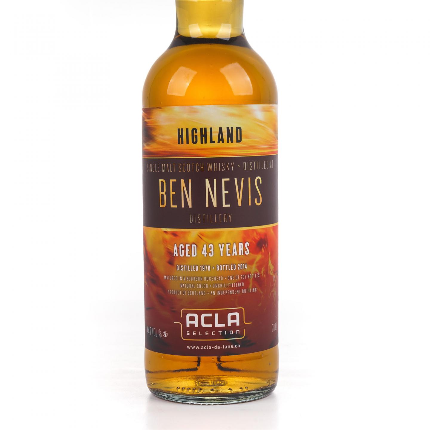 Ben Nevis 本尼维斯 43年 1970-2014 AdF 700ml