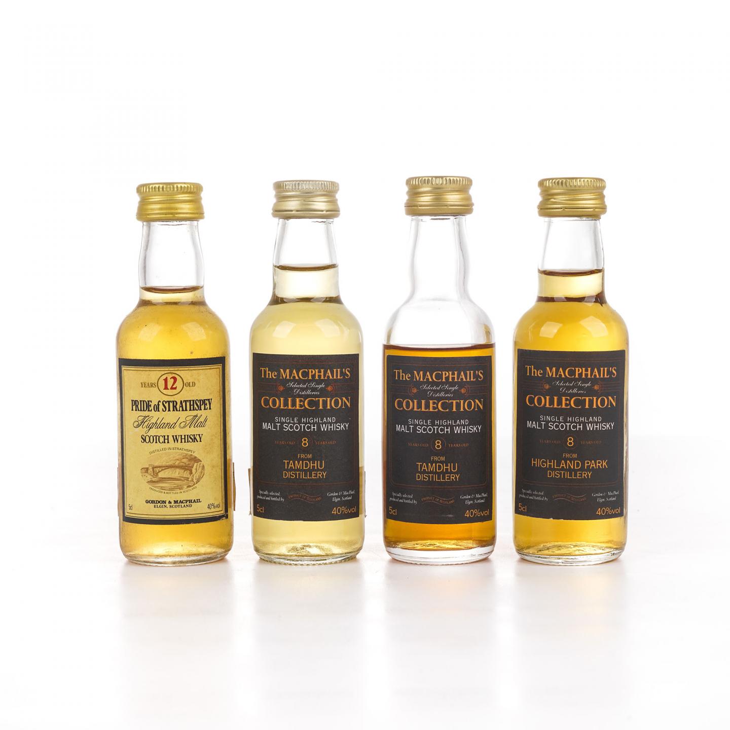 【酒版】檀都/高原骑士/Pride of Strathspey GM 50ml*4瓶组