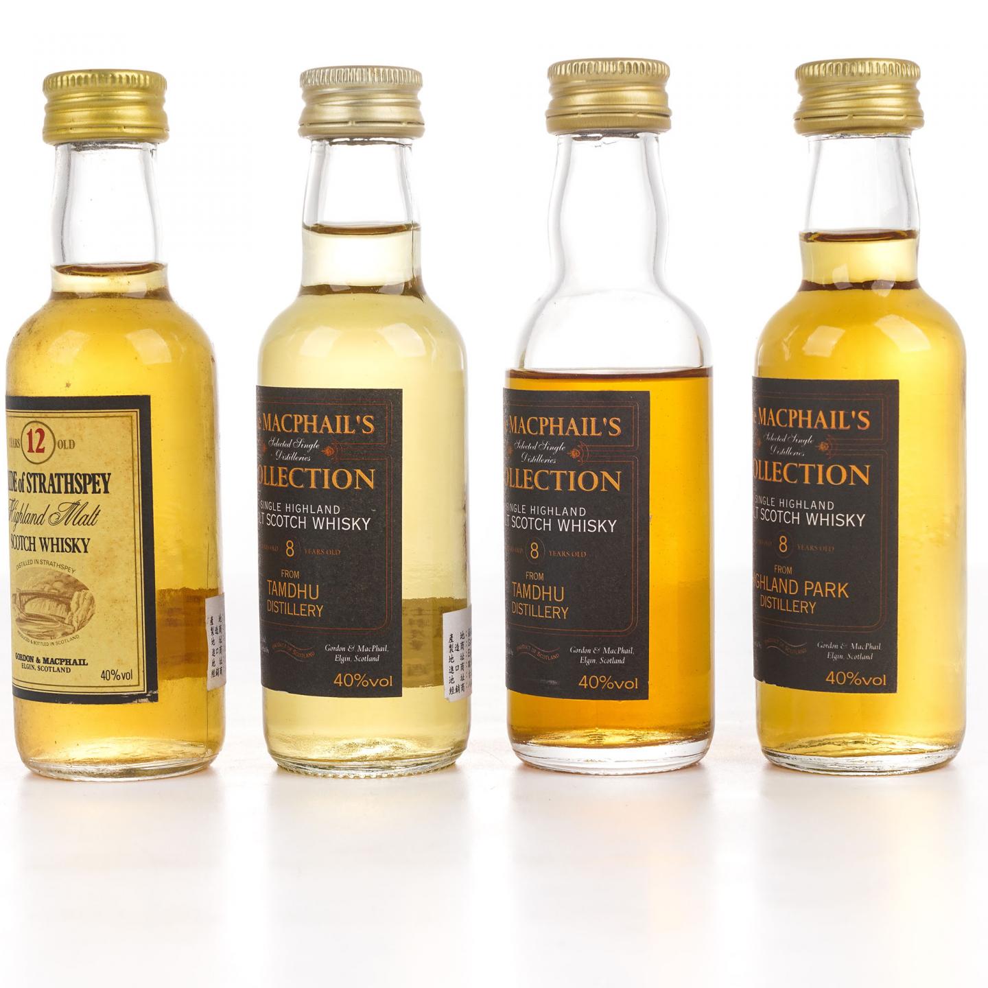 【酒版】檀都/高原骑士/Pride of Strathspey GM 50ml*4瓶组