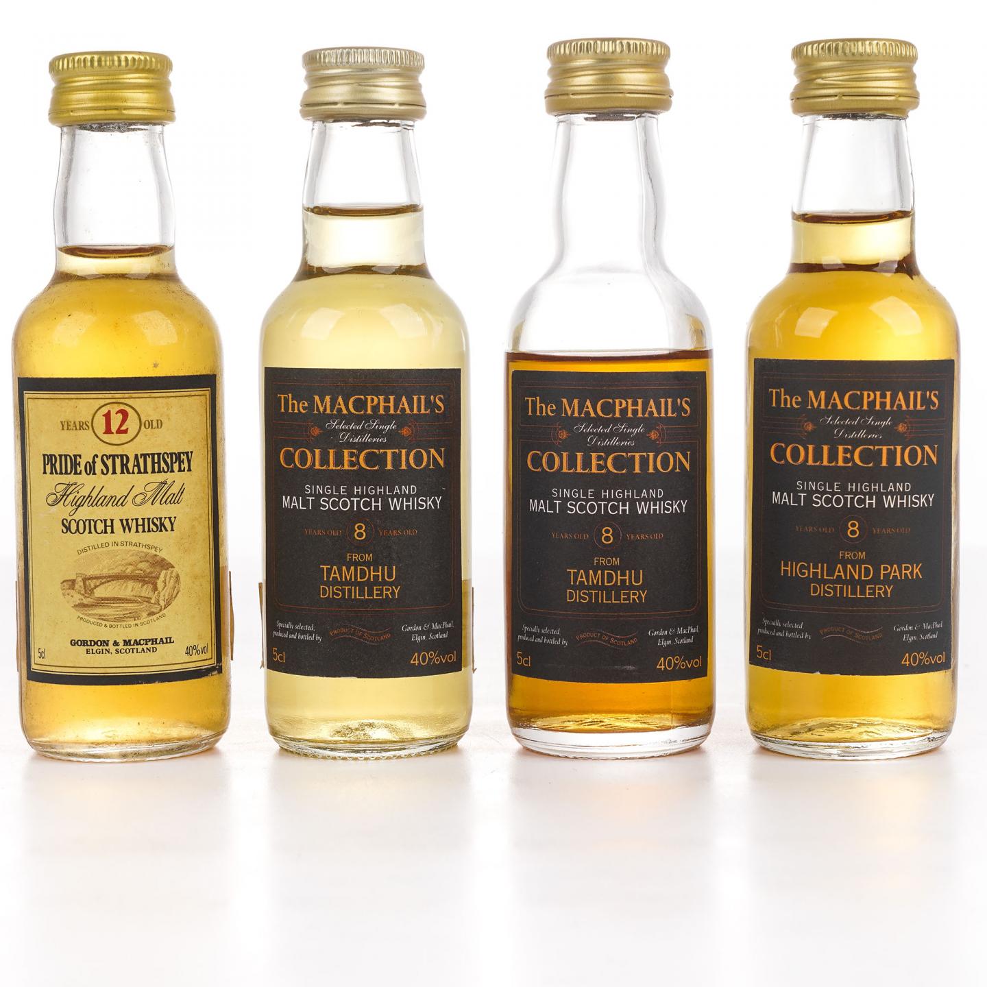 【酒版】檀都/高原骑士/Pride of Strathspey GM 50ml*4瓶组