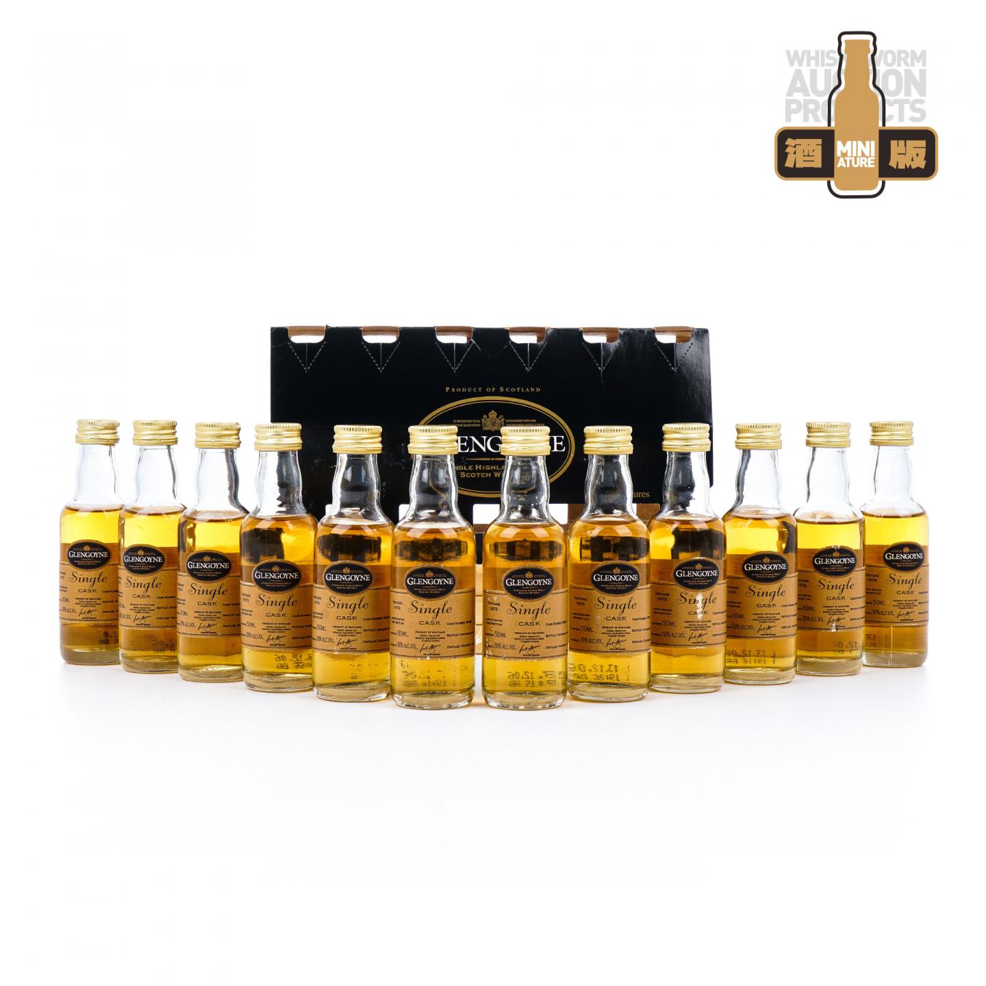 【酒版】Glengoyne 格兰哥尼 33年 1972-2006 单桶 50ml*12瓶组