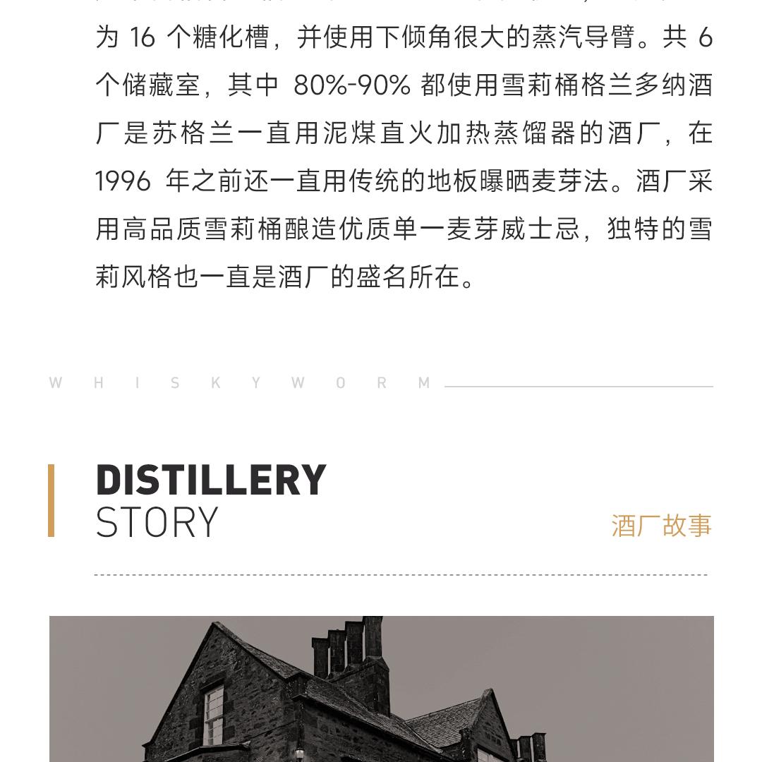 【预售30天 极境之选】GlenDronach 格兰多纳40年陈酿单一麦芽威士忌